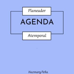 Agenda atemporal azul claro