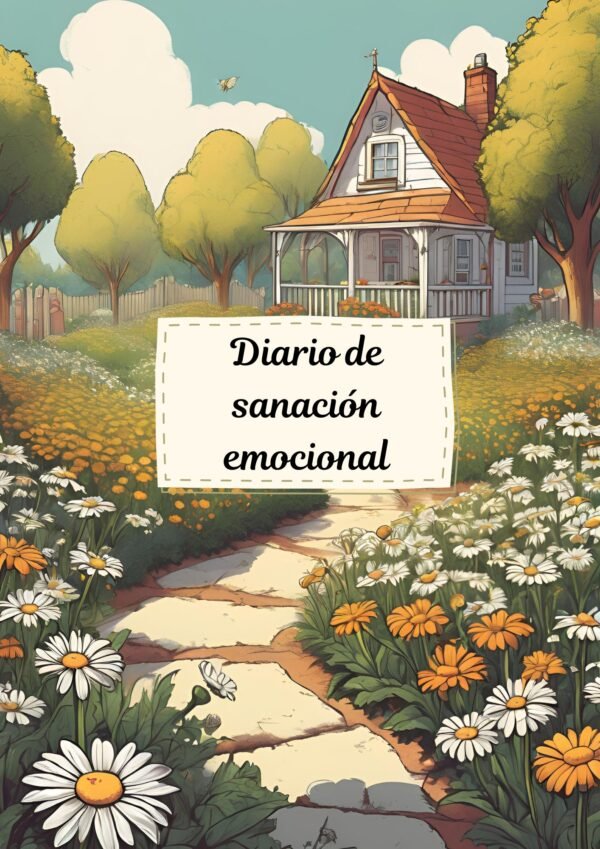 Diario de sanacion emocional flores