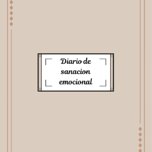 Diario de sanacion emocional crema