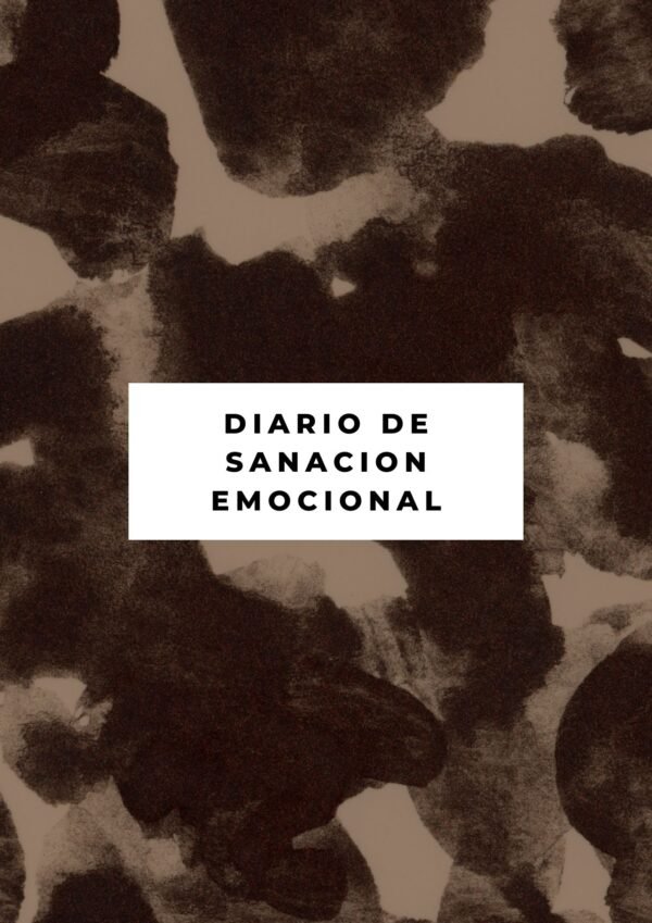 Diario de sanacion emocional marrón