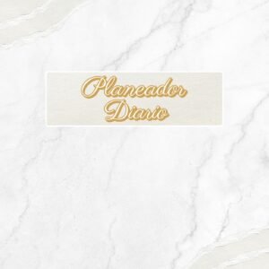 Planeador Diario Blanco